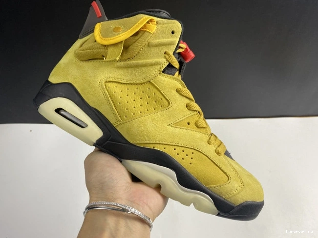 X AIR CN1084-300 TRAVIS 6 SCOTT JORDAN YELLOW 1104